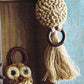 Roost Jute Owl Ornaments - Set Of 9
