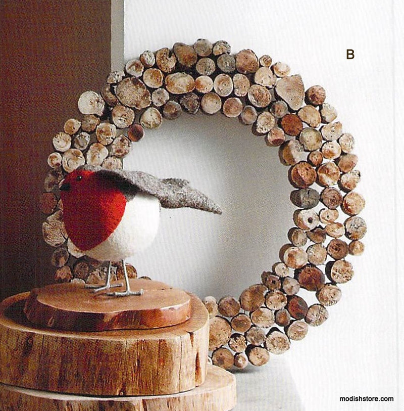 Roost Driftwood Slice Wall Wreaths & Trees