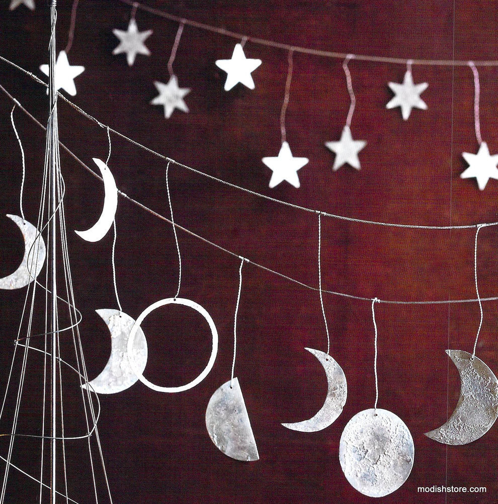 Roost Phases of the Moon & Star Garland
