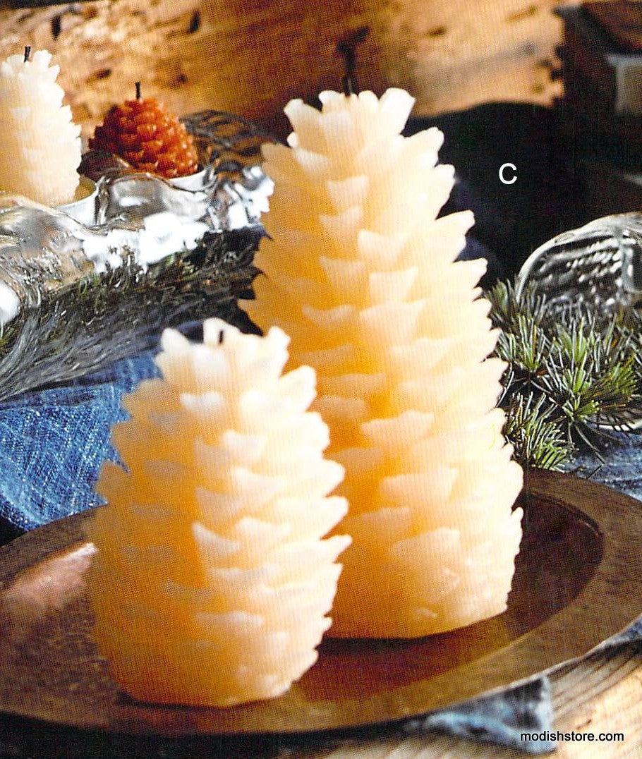 Roost Pine Cone Candles