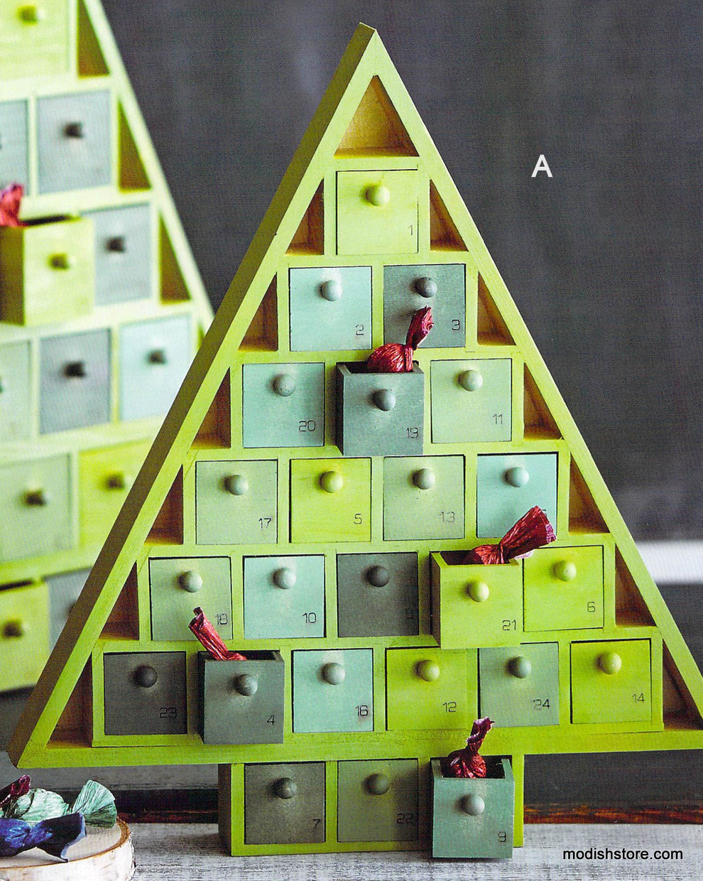Roost Green Advent Trees