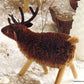 Roost Bruce the Moose & Brushy Reindeer Ornaments
