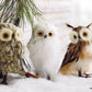 Roost Botanic Owl Ornaments - Set of 3