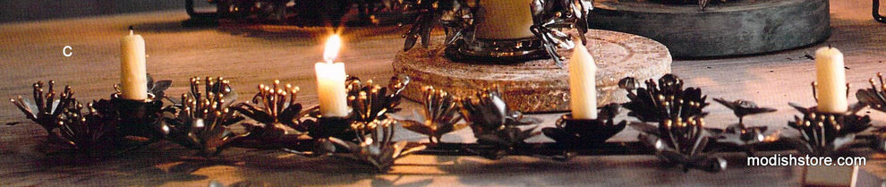 Roost Festive Lily Collection - Candle Holders