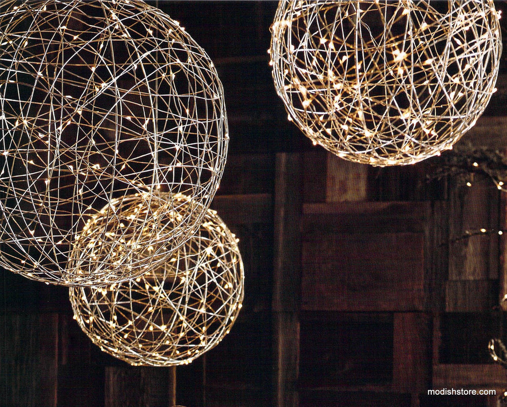 Artisan Living Silverlight Spheres | ModishStore | Holiday