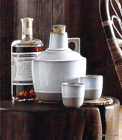 Roost Ceramic Growler & Cups