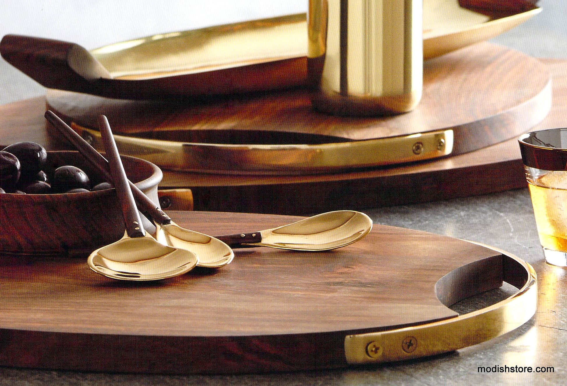 Roost Liquid Brass Spoon Collection