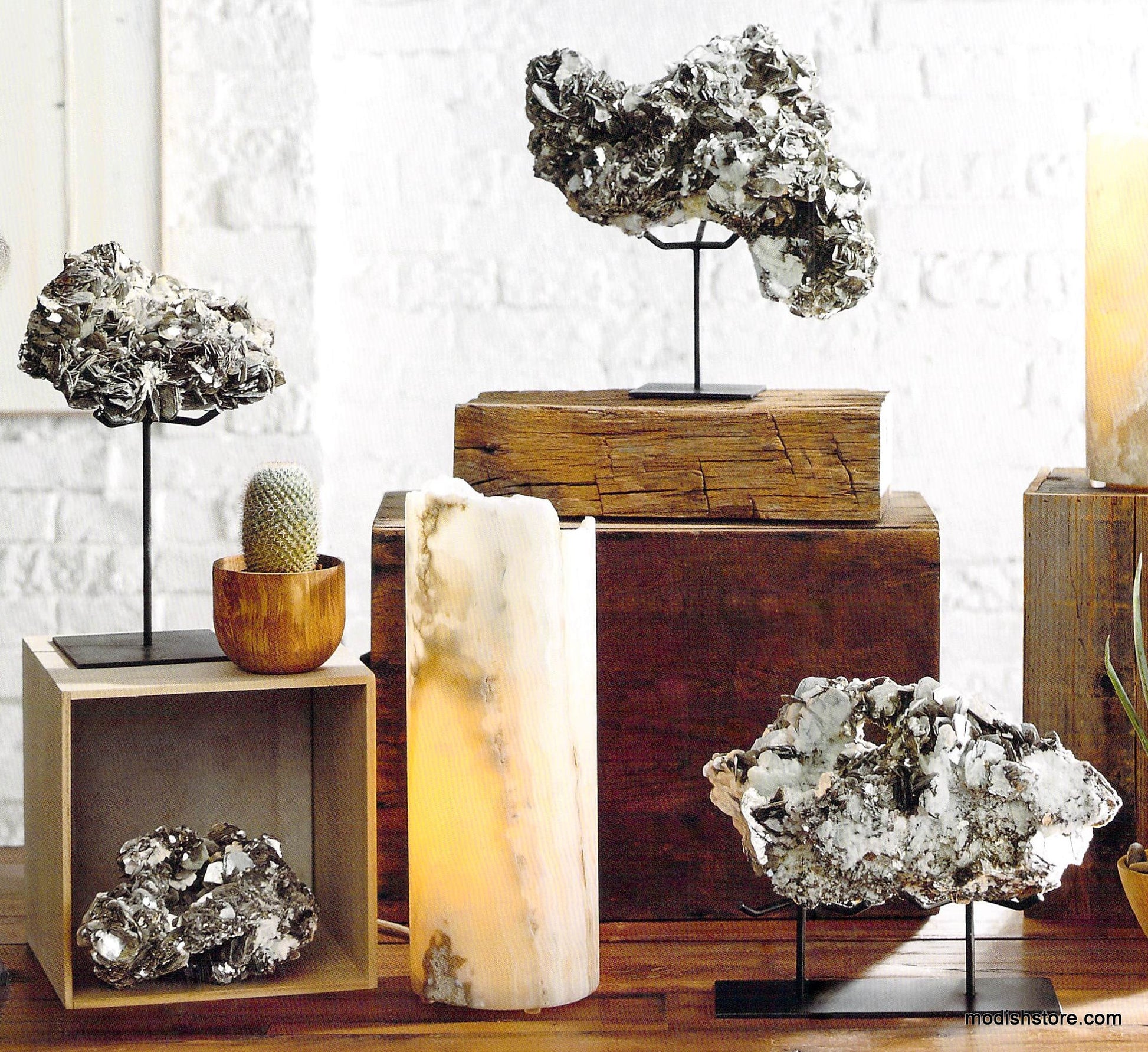 Roost Forged Iron Display Stands