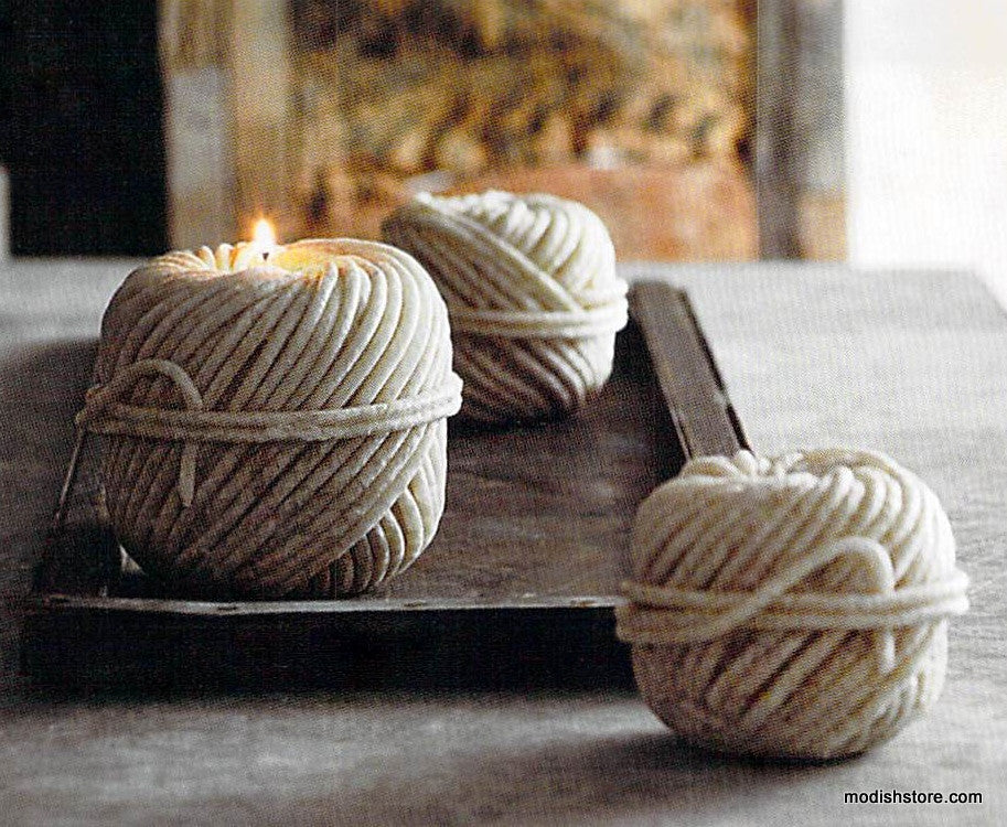 Roost Bell o' Twine Candle