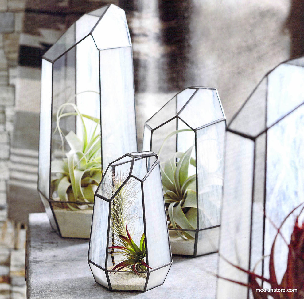 Roost Crystal Stained Glass Terrariums