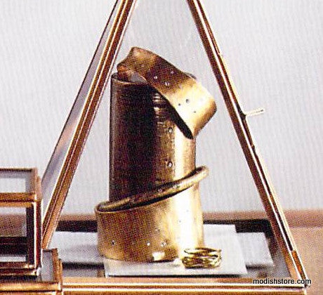 Roost Antiqued Brass Display Pillars