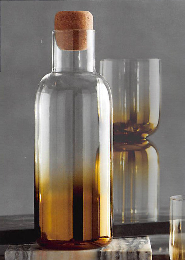 Roost Golden Ombre Decanter - Set Of 4