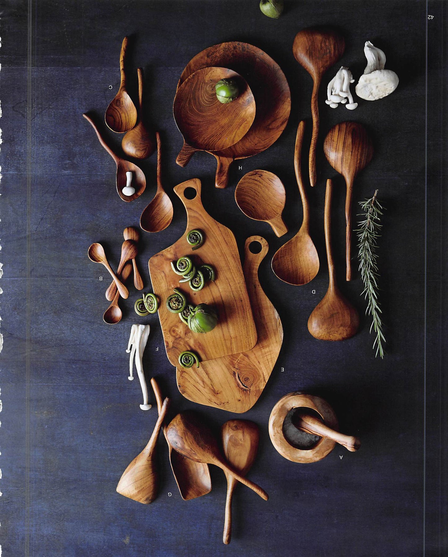 Roost Teak Wood Mortar & Pestle