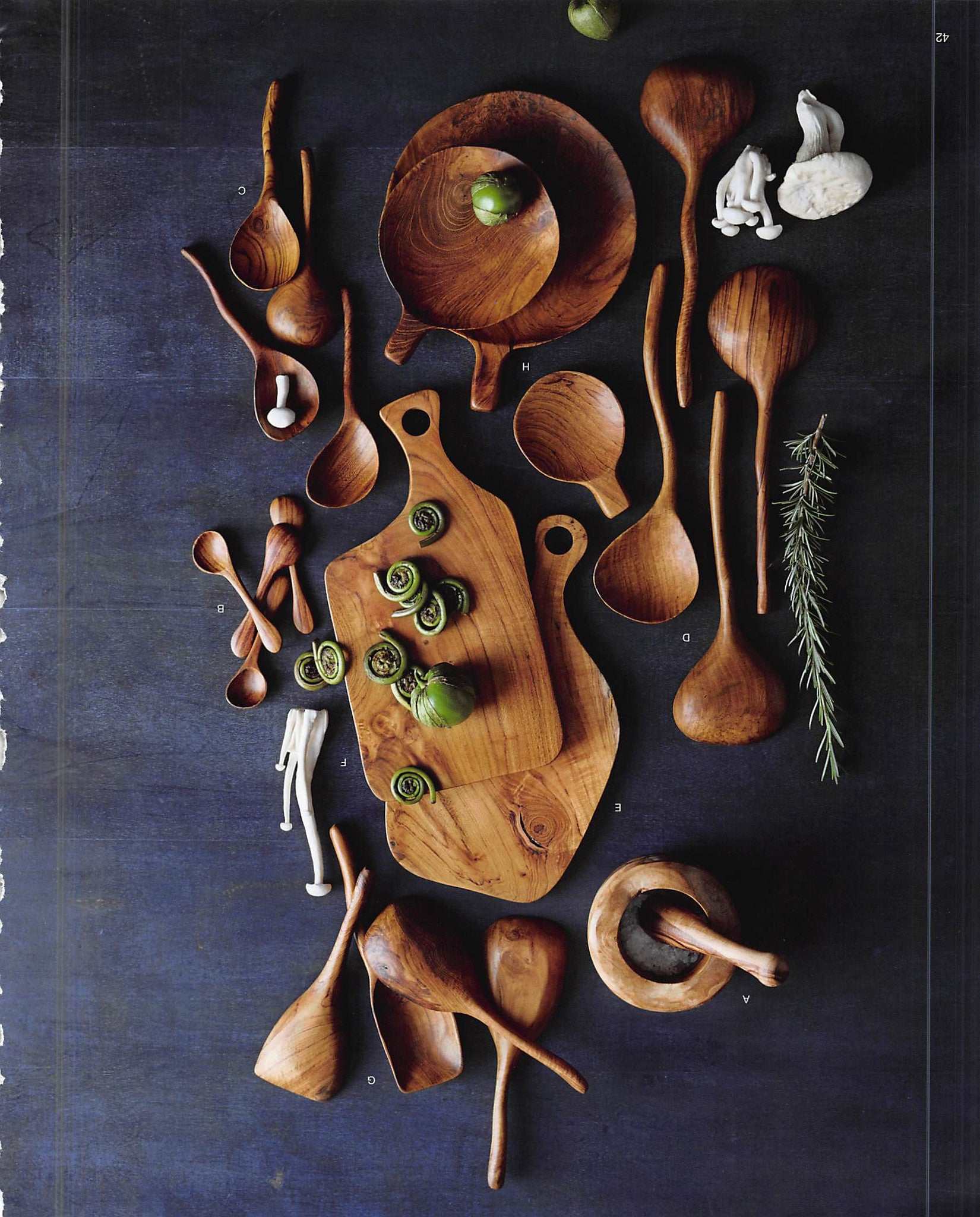 Roost Teak Wood Mortar & Pestle