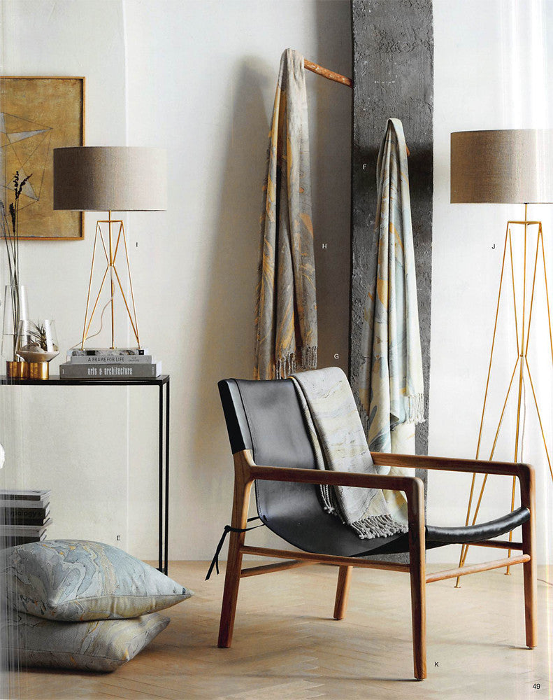 Roost Marble Pattern Throws