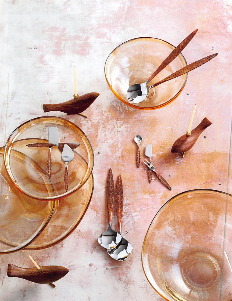 Roost Forged Leaf Serveware