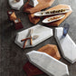 Roost Faceted Marble Serving Boards