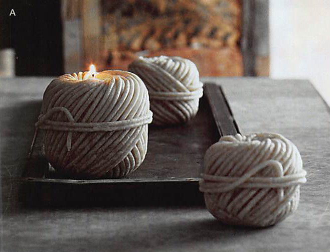 Roost Bell o' Twine Candle
