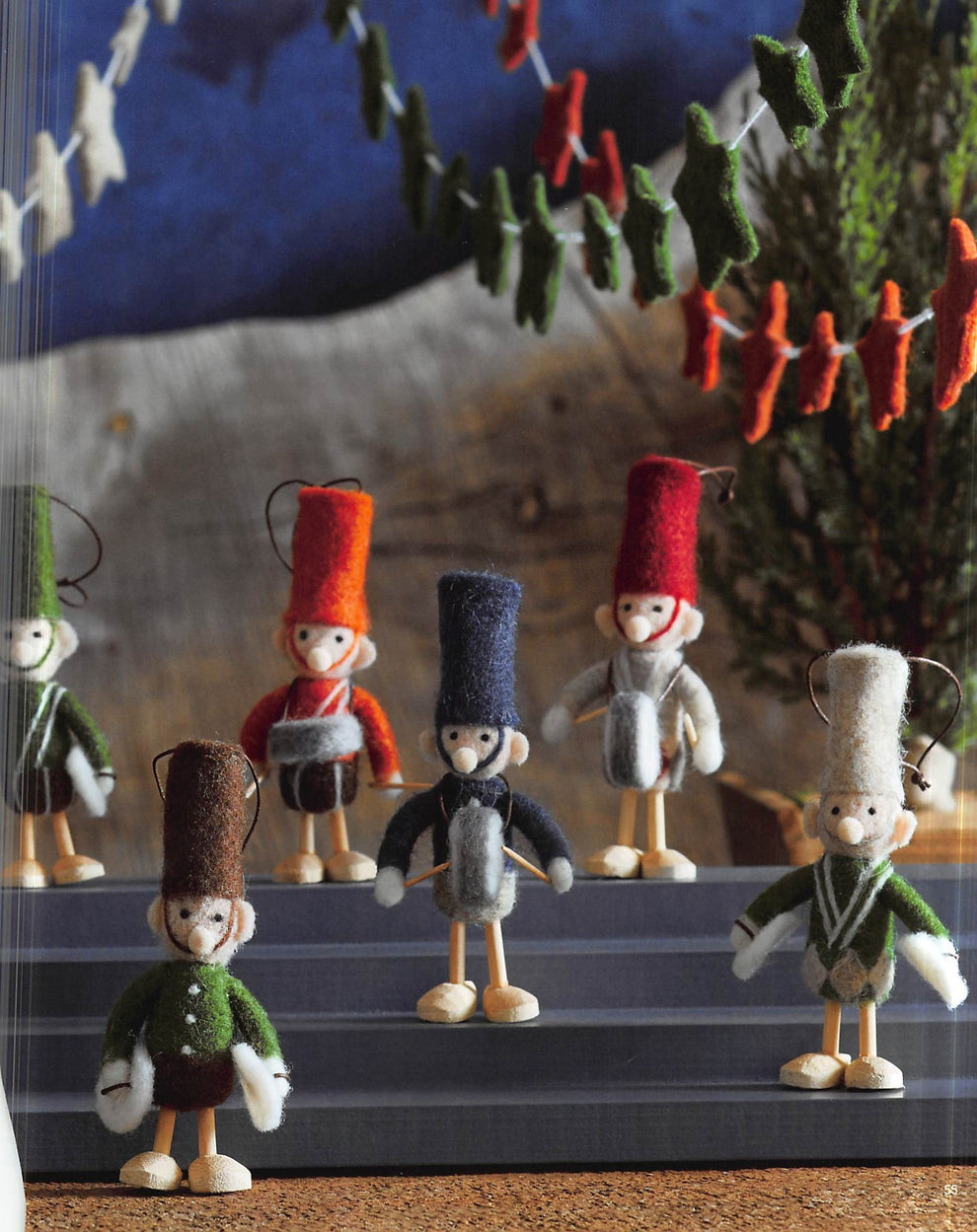 Roost Drummer Boy Ornaments - Set Of 18