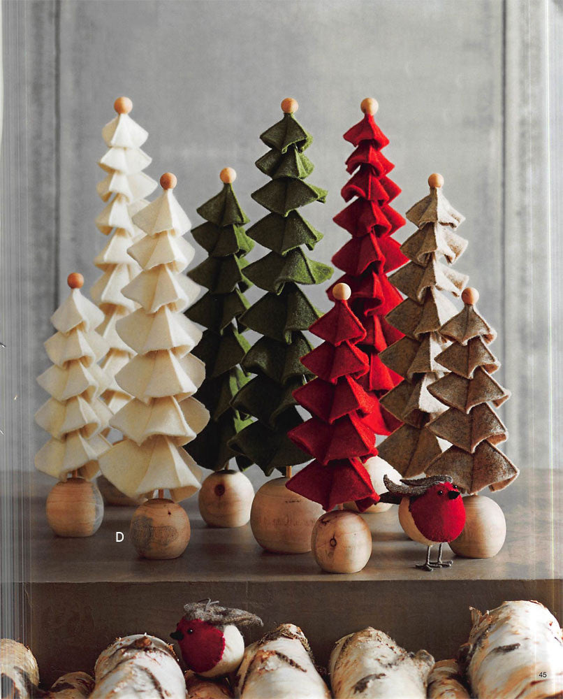 Roost Fluttered Felt Trees