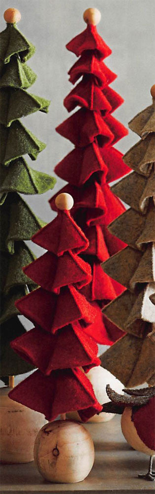 Roost Fluttered Felt Trees