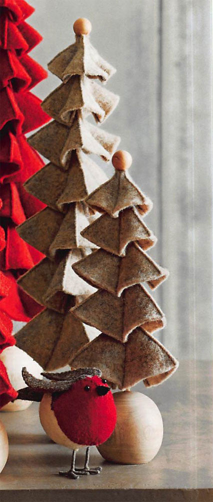 Roost Fluttered Felt Trees
