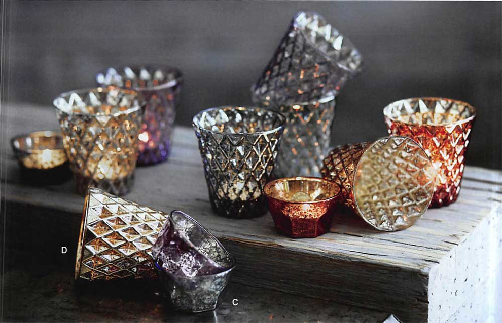 Roost Arlequin Tealight & Votive Holders