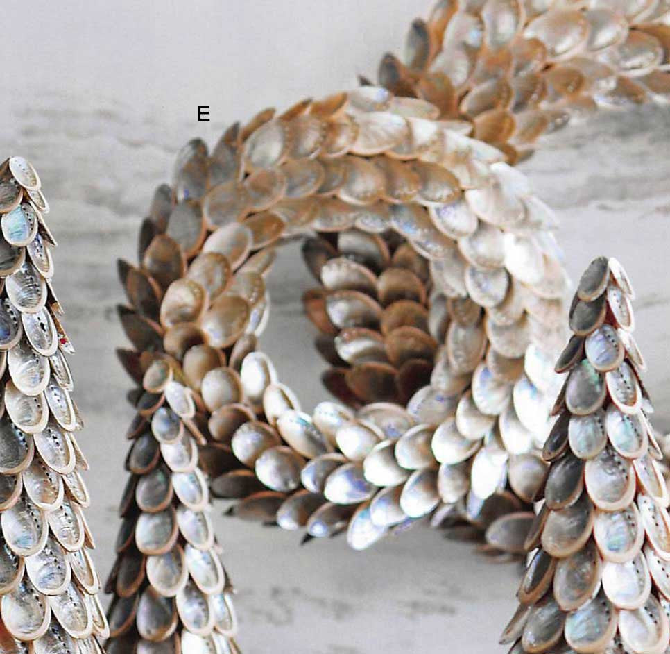 Abalone Shell Artificial Trees & Wreaths – Modish Store