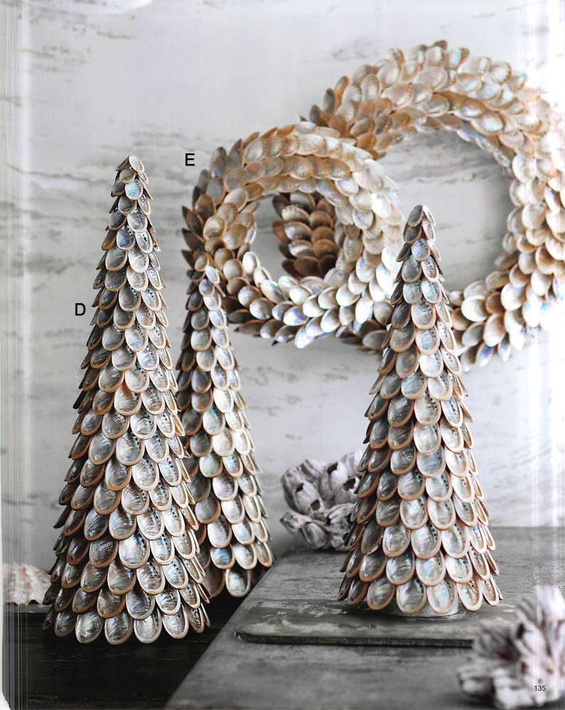 Abalone Shell Artificial Trees & Wreaths – Modish Store