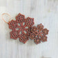Roost Shimmering Snowflake Ornament Sets