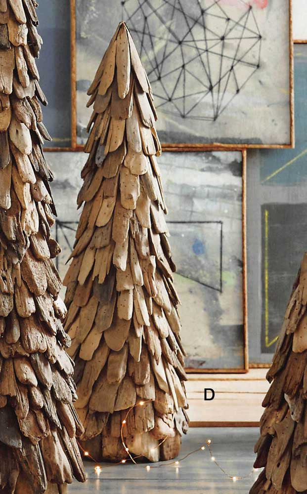 Roost Driftwood Cone Trees