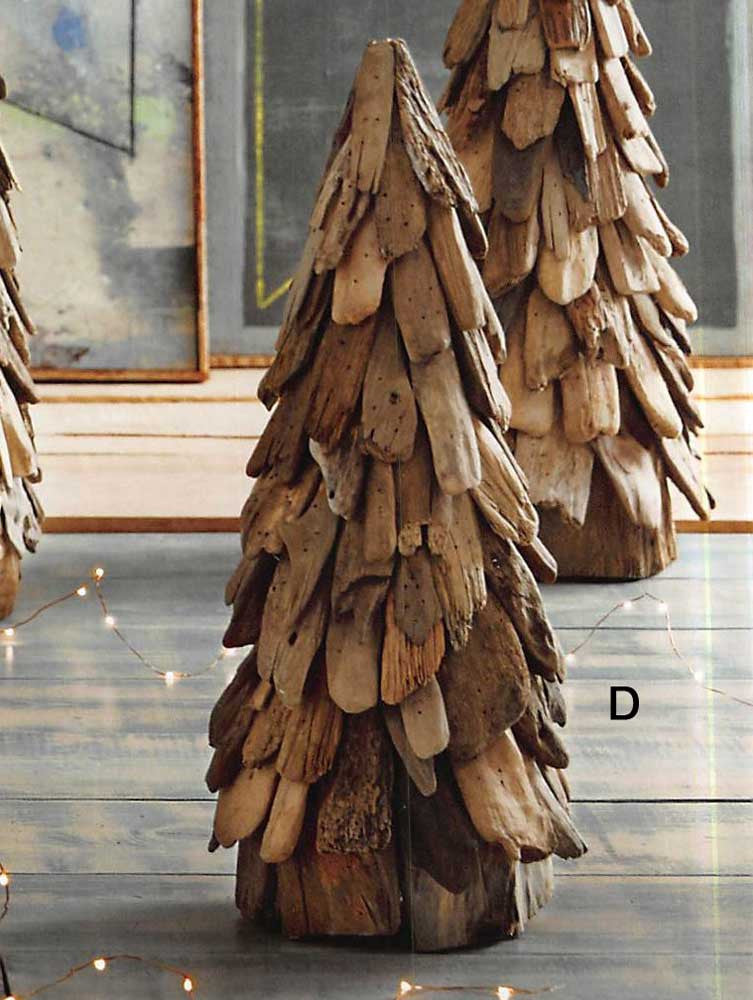Roost Driftwood Cone Trees