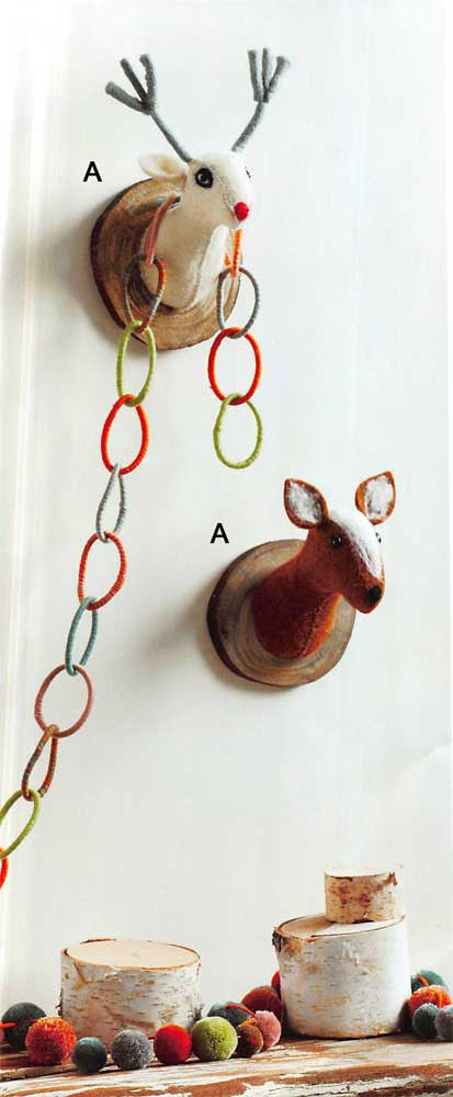 Roost Friendly Felt Trophy - Set Of 6