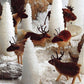Roost Bruce the Moose & Brushy Reindeer Ornaments