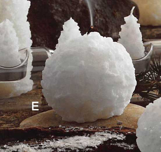 Roost Snowball Candles & Tealights
