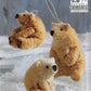 Roost Save the Polar Bear Ornaments with NWF Tag - Set Of 3