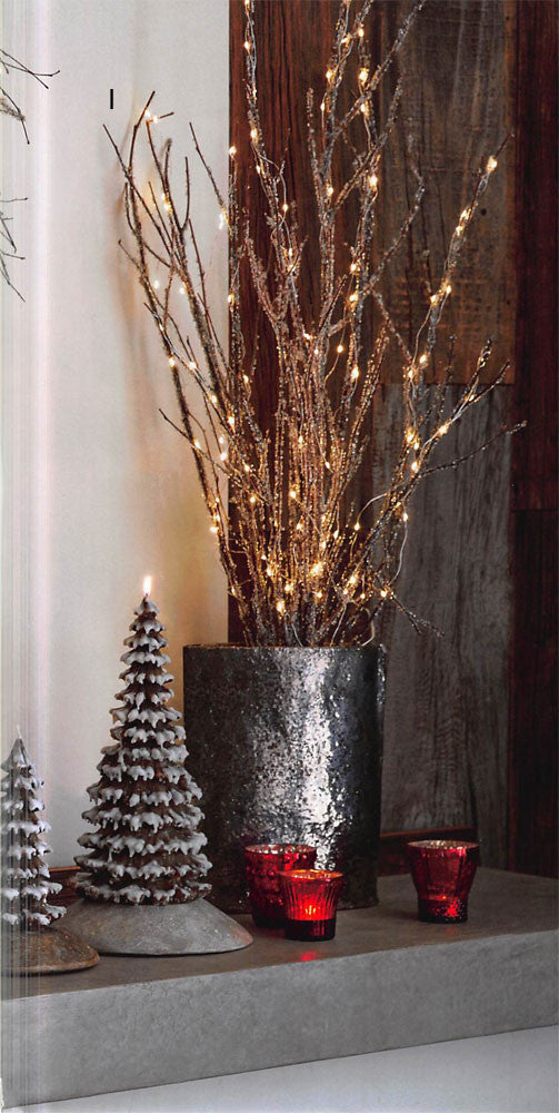 Roost Lighted Icy Wreaths & Branches