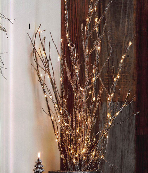 Roost Lighted Icy Wreaths & Branches