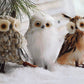 Roost Botanic Owl Ornaments - Set of 3