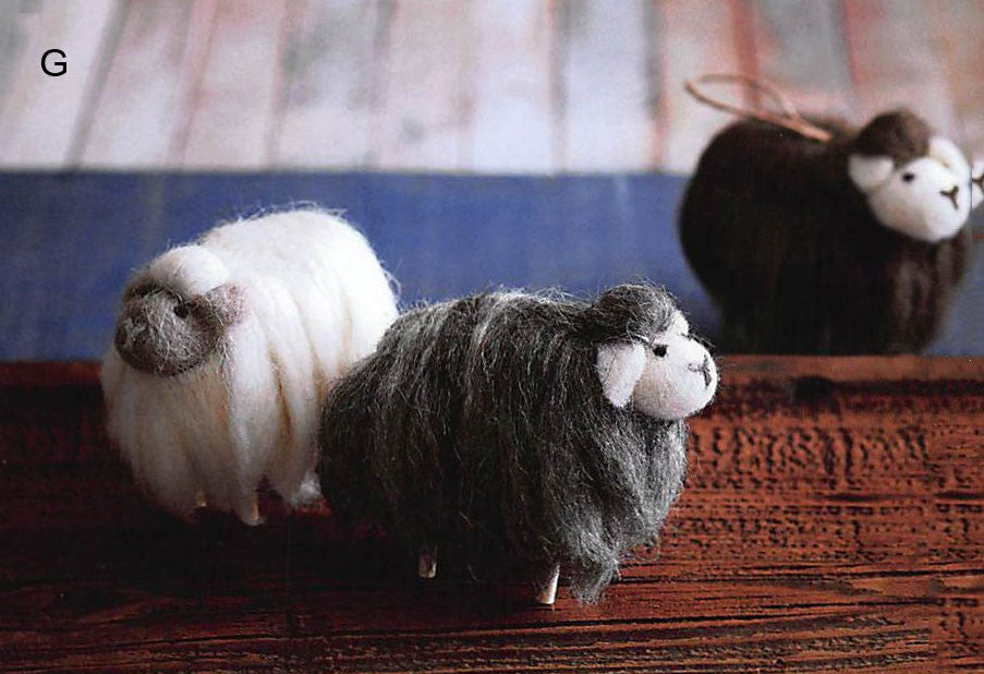 Roost Felty Flocks of Sheep - Set Of 3
