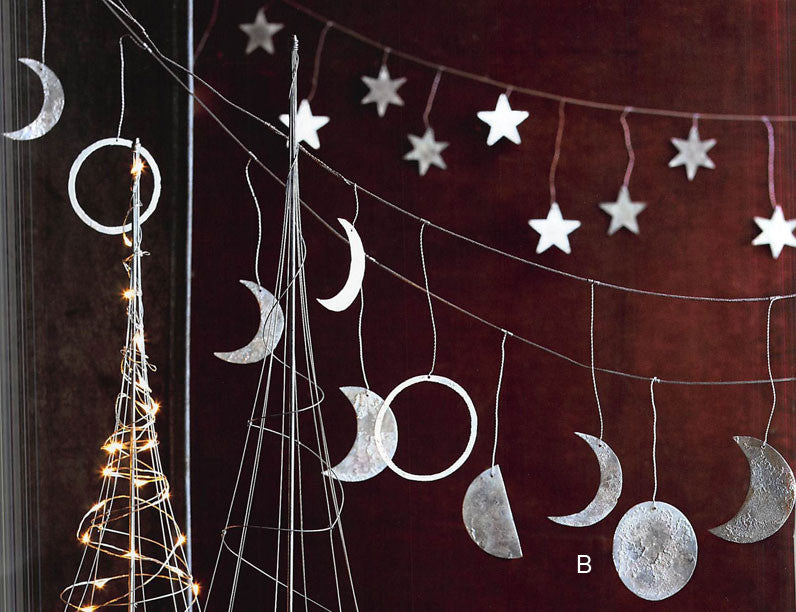 Roost Phases of the Moon & Star Garland