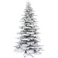 6.5-Ft. Flocked Pine Valley Christmas Tree By Fraser Hill Farm | Christmas Trees | Modishstore - 3