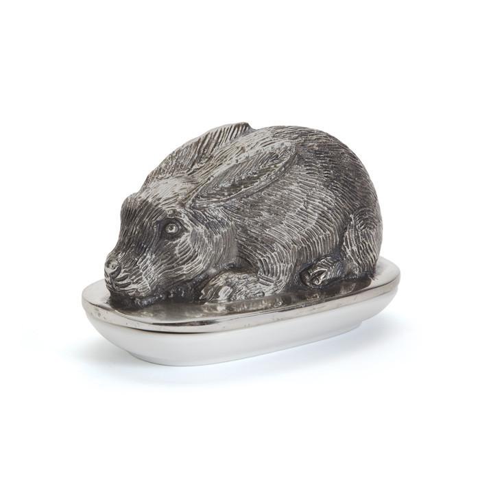 Rabbit Butter Dish - Set Of 2 by GO Home