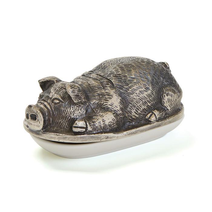 Pigsley Butter Dish by GO Home