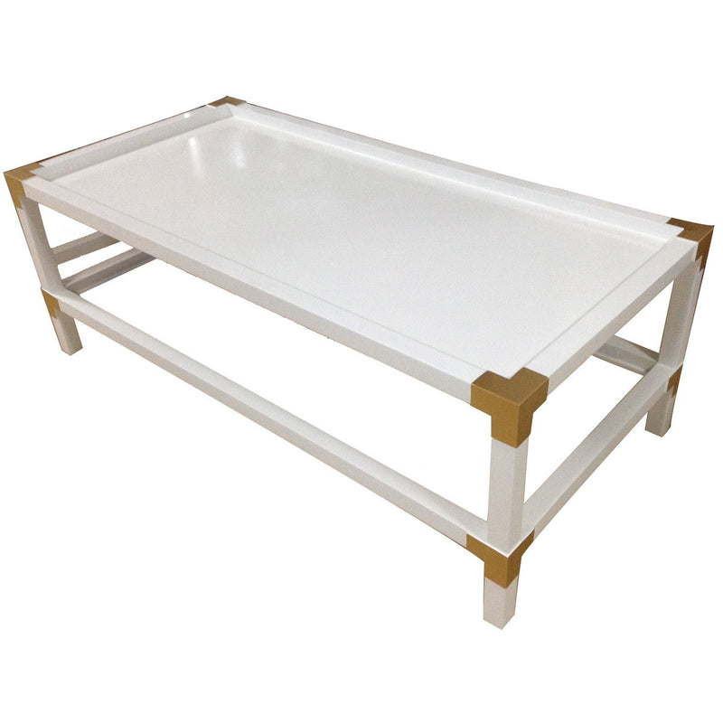 A&B Home Campaign Cocktail Table | Bar Tables | Modishstore