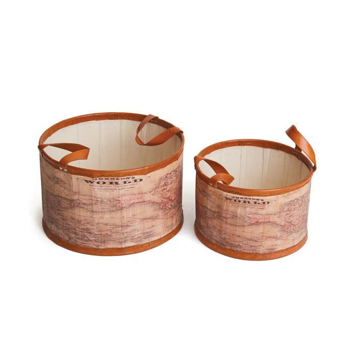 Set of Two Mondo Tubs by GO Home