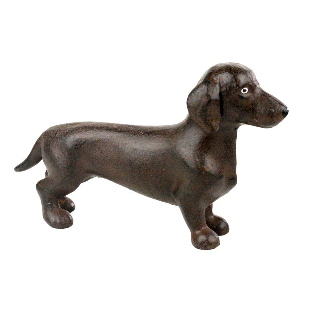 Gaston the Dachshund - Cast Iron - Set Of 2