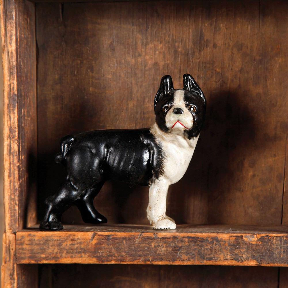 HomArt Tyson the Boston Terrier - Cast Iron - Set of 4 - Feature Image | Modishstore | Animals & Pets