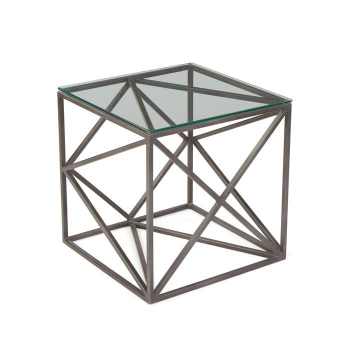 Hanover Glass Side Table by GO Home