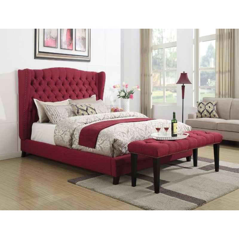 Faye Eastern King Bed By Acme Furniture | Beds | Modishstore